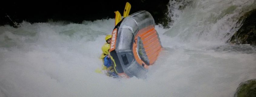 Cappottamento Rafting