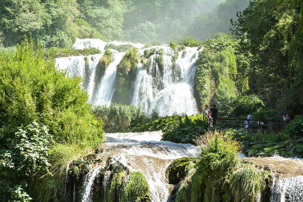 Foto della Cascata delle Marmore in Umbria