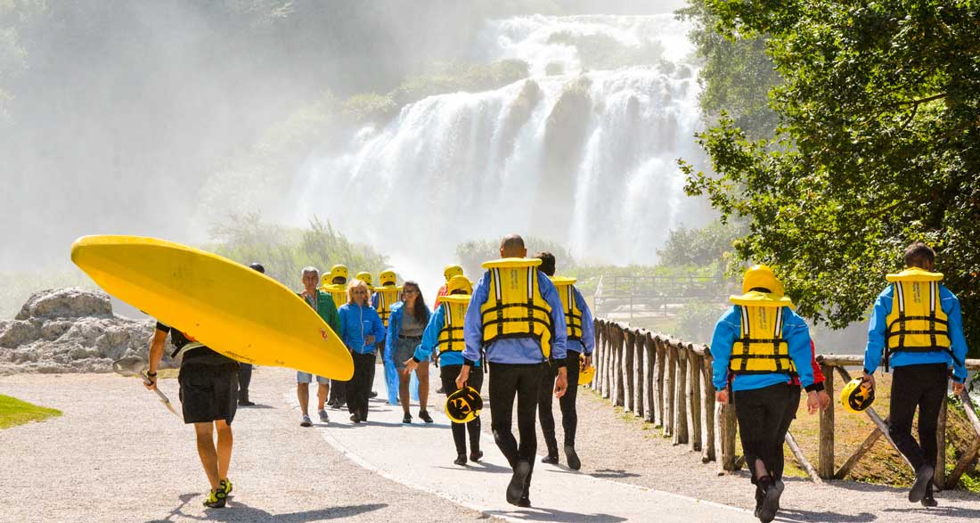 Rafting Marmore a pochi km da roma