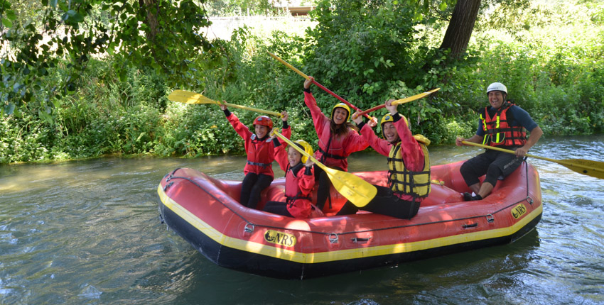 rafting per famiglie