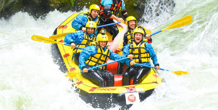 rafting e attività per Donne