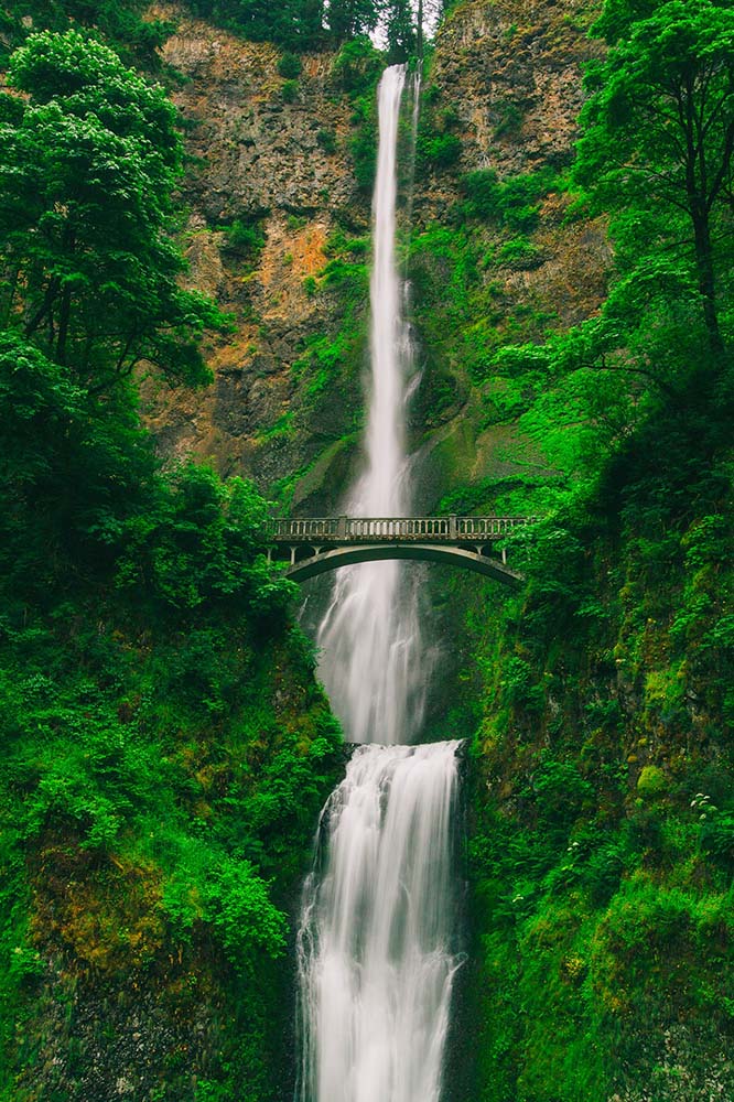 Foto della Cascata di Multnomah