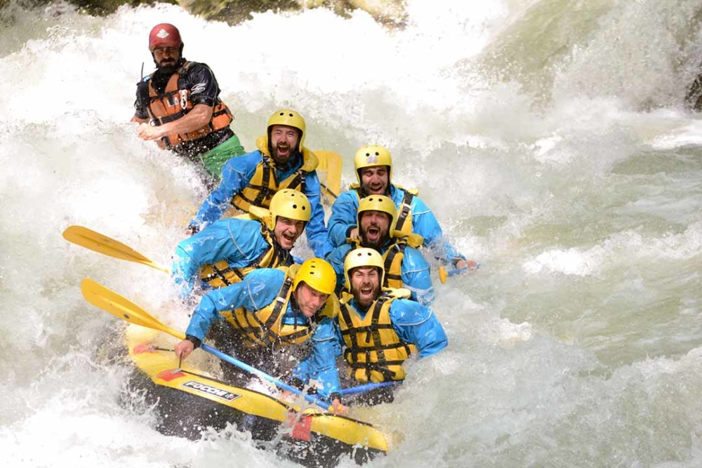 idee addio celibato rafting