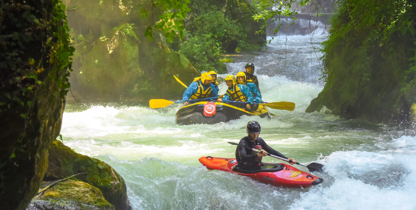 rafting e kayak in umbria