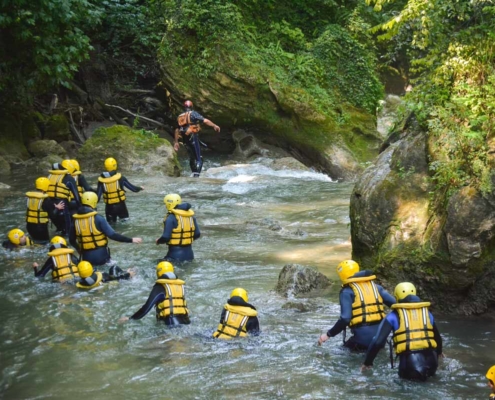 river walking al centro rafting marmore