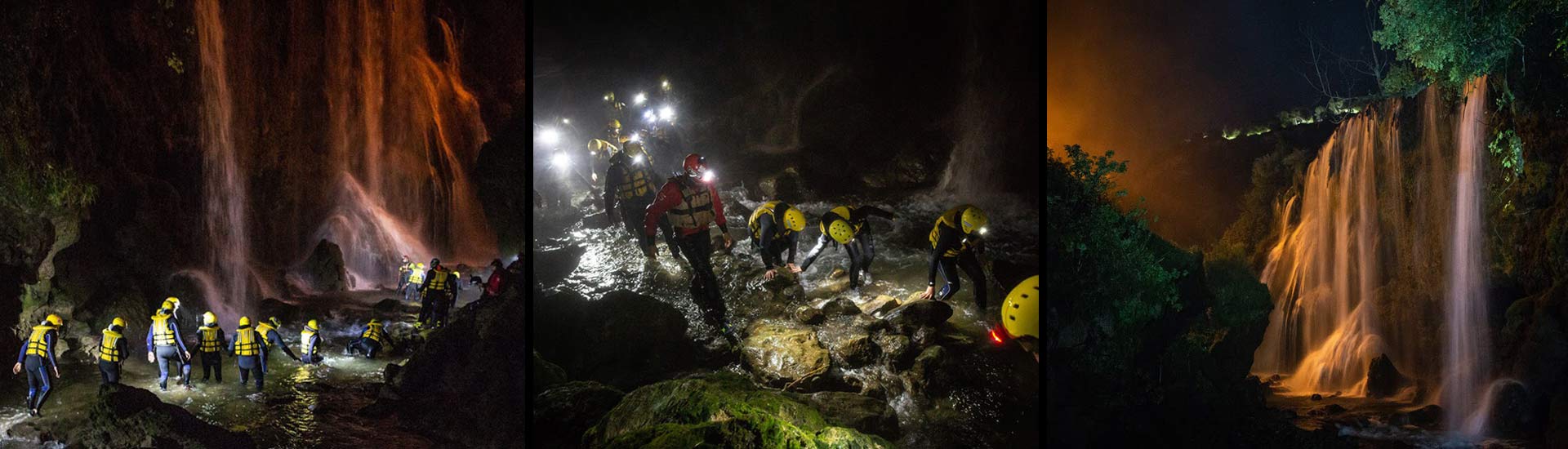 River Walking Notturno in Umbria