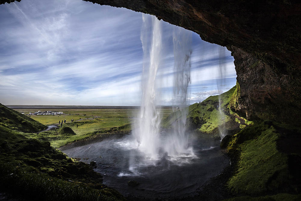 Foto della Cascata di Seljalandsfoss